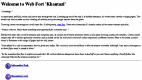 What Khantazi.org website looked like in 2017 (6 years ago)