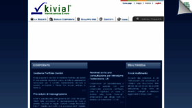 What Kivial.eu website looked like in 2017 (6 years ago)
