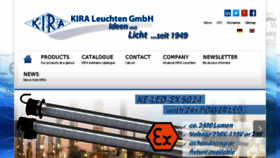 What Kira-leuchten.de website looked like in 2017 (6 years ago)