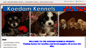 What Koedamkennels.com website looked like in 2017 (6 years ago)