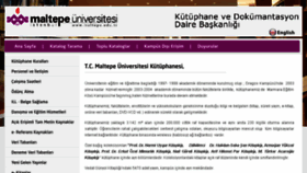 What Kutuphane.maltepe.edu.tr website looked like in 2017 (6 years ago)