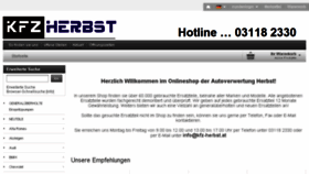 What Kfz-herbst.at website looked like in 2017 (6 years ago)