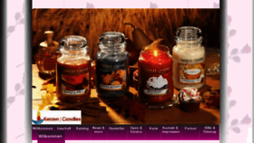 What Kerzen-candles.de website looked like in 2017 (6 years ago)