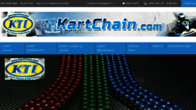 What Kartchain.com website looked like in 2017 (6 years ago)