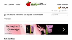 What Kalya.com.br website looked like in 2017 (6 years ago)
