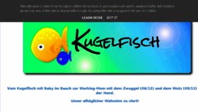 What Kugelfisch-blog.de website looked like in 2017 (6 years ago)