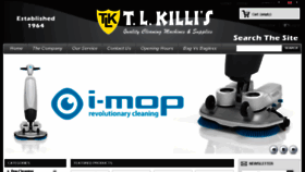 What Killis.co.uk website looked like in 2017 (7 years ago)