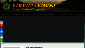 What Konawekab.go.id website looked like in 2017 (6 years ago)