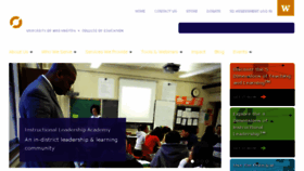 What K-12leadership.org website looked like in 2017 (6 years ago)