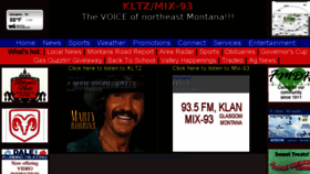 What Kltz.com website looked like in 2017 (6 years ago)