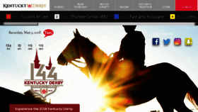 What Kentuckyderby.info website looked like in 2017 (6 years ago)