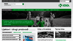 What Krka-farma.hr website looked like in 2017 (6 years ago)