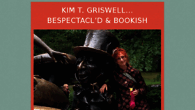 What Kimgriswell.com website looked like in 2017 (6 years ago)