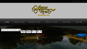 What Keeserealtysc.com website looked like in 2017 (6 years ago)