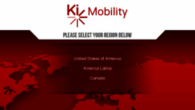 What Kimobility.com website looked like in 2017 (6 years ago)