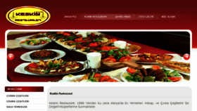 What Keskinrestaurant.com website looked like in 2017 (6 years ago)