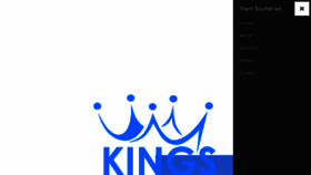 What Kings.net.id website looked like in 2017 (6 years ago)