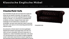 What Klassische-englische-moebel.de website looked like in 2017 (6 years ago)