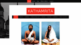 What Kathamrita.org website looked like in 2017 (6 years ago)