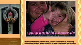 What Kathrins-home.de website looked like in 2017 (6 years ago)