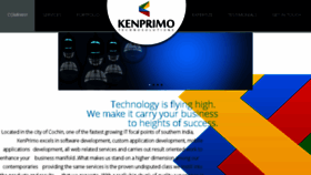 What Kenprimo.com website looked like in 2017 (6 years ago)