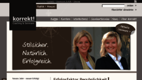What Korrekt.de website looked like in 2017 (6 years ago)