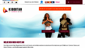 What Kibootan.de website looked like in 2017 (6 years ago)