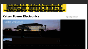 What Kaizerpowerelectronics.dk website looked like in 2017 (6 years ago)