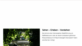 What Kulturfuehrungen.de website looked like in 2017 (6 years ago)