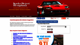 What Kaskohesaplama.net website looked like in 2017 (6 years ago)