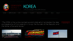 What Korea-dpr.com website looked like in 2017 (6 years ago)