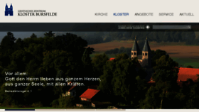 What Kloster-bursfelde.de website looked like in 2017 (6 years ago)