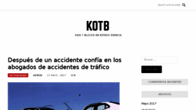 What Kotb.com website looked like in 2017 (6 years ago)