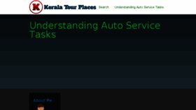 What Keralatourplaces.com website looked like in 2017 (6 years ago)