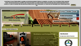 What Kaminundgarten.de website looked like in 2017 (6 years ago)