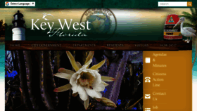 What Keywestcity.com website looked like in 2017 (7 years ago)