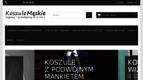 What Koszule-meskie.net.pl website looked like in 2017 (6 years ago)