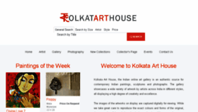 What Kolkataarthouse.com website looked like in 2017 (6 years ago)