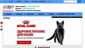 What Kotopesdv.ru website looked like in 2017 (6 years ago)
