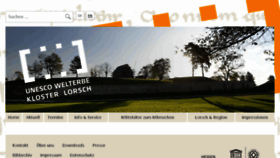 What Kloster-lorsch.de website looked like in 2017 (6 years ago)
