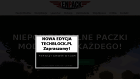 What Kenpack.pl website looked like in 2017 (7 years ago)