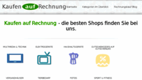 What Kaufen--auf-rechnung.de website looked like in 2017 (6 years ago)