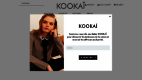 What Kookai.net website looked like in 2017 (6 years ago)