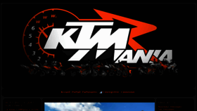 What Ktmmania.net website looked like in 2017 (6 years ago)