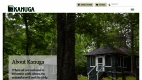 What Kanuga.org website looked like in 2017 (6 years ago)
