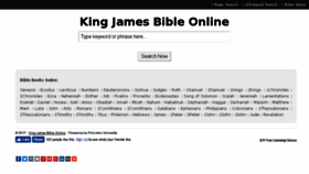 What Kingjamesbibleonline.com website looked like in 2017 (6 years ago)