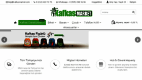 What Kafkasmarket.com website looked like in 2017 (6 years ago)