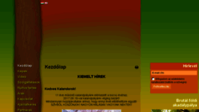 What Kalandpalya.com website looked like in 2017 (6 years ago)
