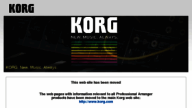 What Korgpa.com website looked like in 2017 (6 years ago)