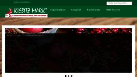 What Kiebitzmarkt.de website looked like in 2017 (6 years ago)